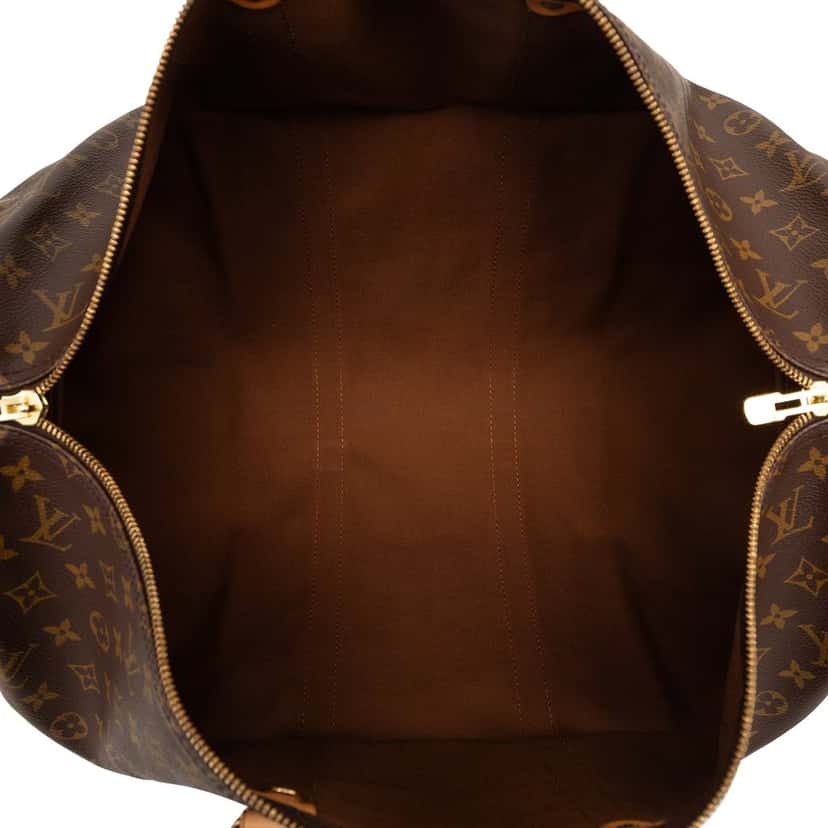 Louis Vuitton Monogram Keepall 55 Brown Very good condition - Model View