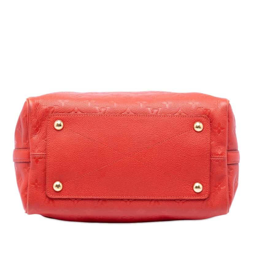 Louis Vuitton Monogram Empreinte Speedy Bandouliere 30 Red Leather Very good condition - Inside View