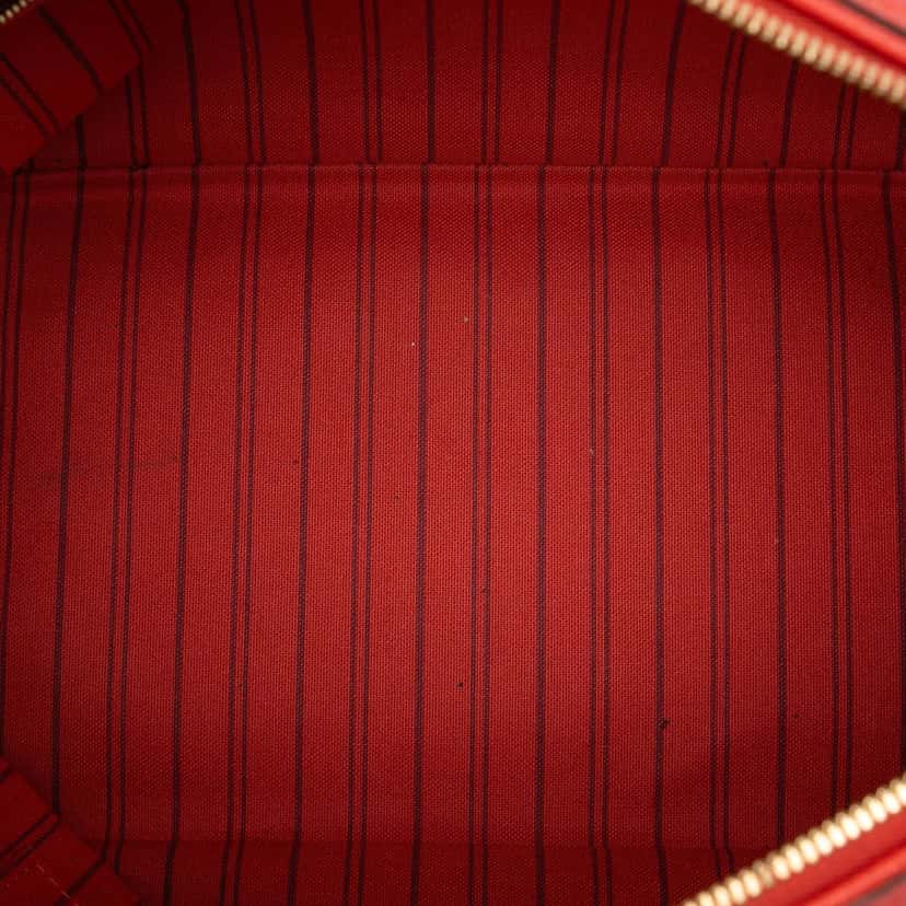 Louis Vuitton Monogram Empreinte Speedy Bandouliere 30 Red Leather Very good condition - Model View