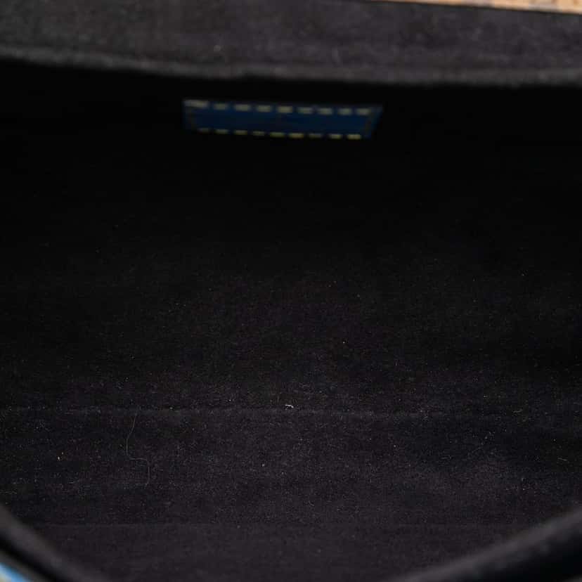 Louis Vuitton Epi Denim and Reverse Monogram Pochette Metis Blue Leather Very good condition - Model View