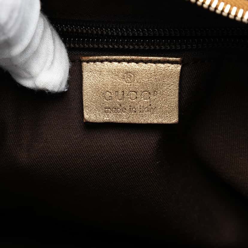 Gucci GG Canvas Web Crossbody Beige Very good condition - Box View