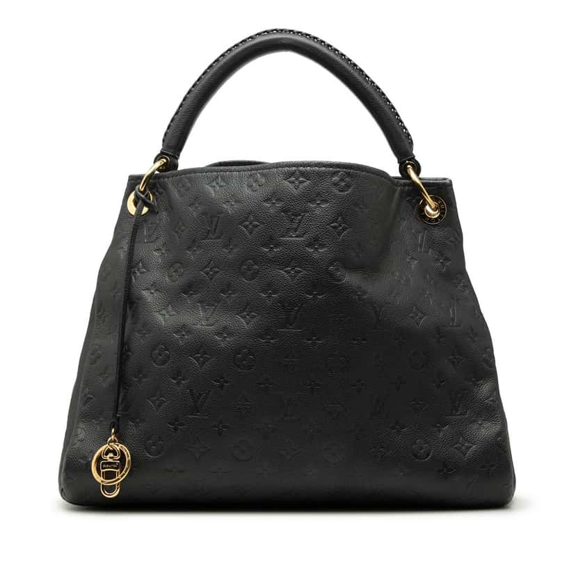 Louis Vuitton Monogram Empreinte Artsy MM Blue Leather Very good condition - Front View