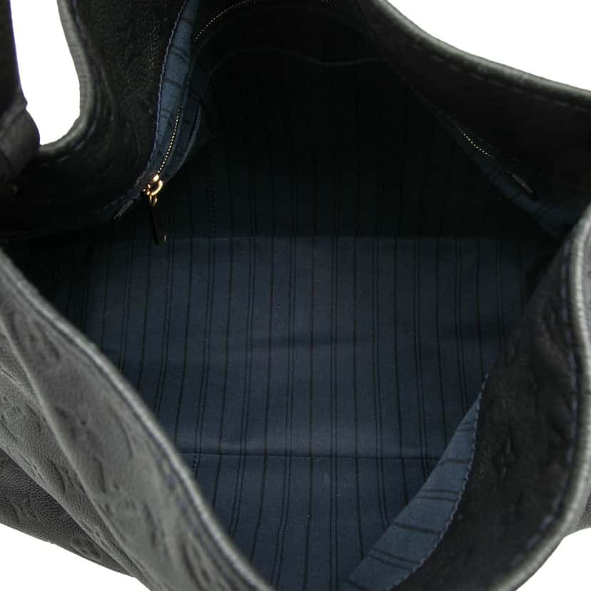 Louis Vuitton Monogram Empreinte Artsy MM Blue Leather Very good condition - Model View