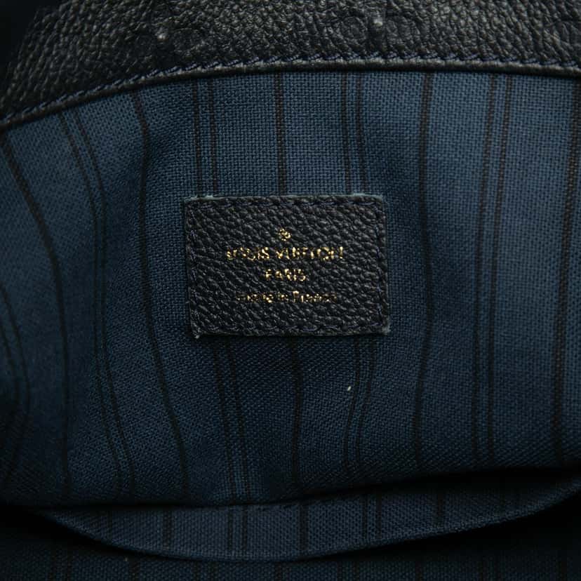 Louis Vuitton Monogram Empreinte Artsy MM Blue Leather Very good condition - Box View