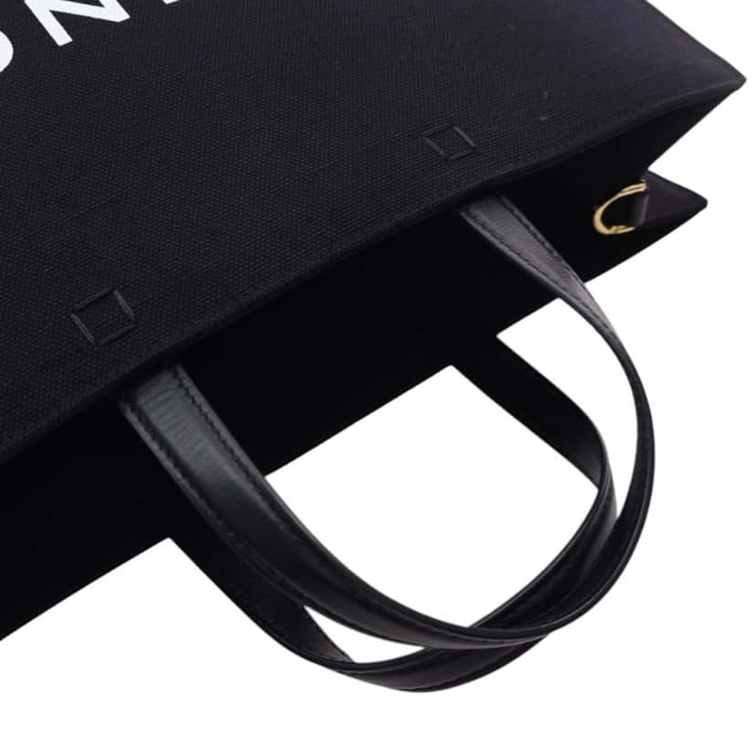 Givenchy Medium Canvas G Tote Shopping Bag Black Very good condition - Box View