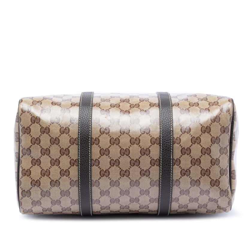 Gucci Medium GG Crystal Joy Boston Bag Beige Very good condition - Inside View
