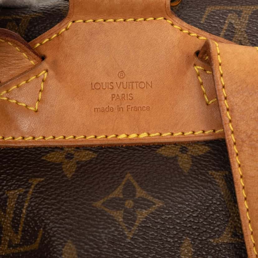 Louis Vuitton Monogram Montsouris PM Brown Good condition - Box View