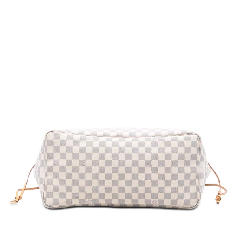 Louis Vuitton Damier Azur Neverfull GM White Very good condition - Inside View