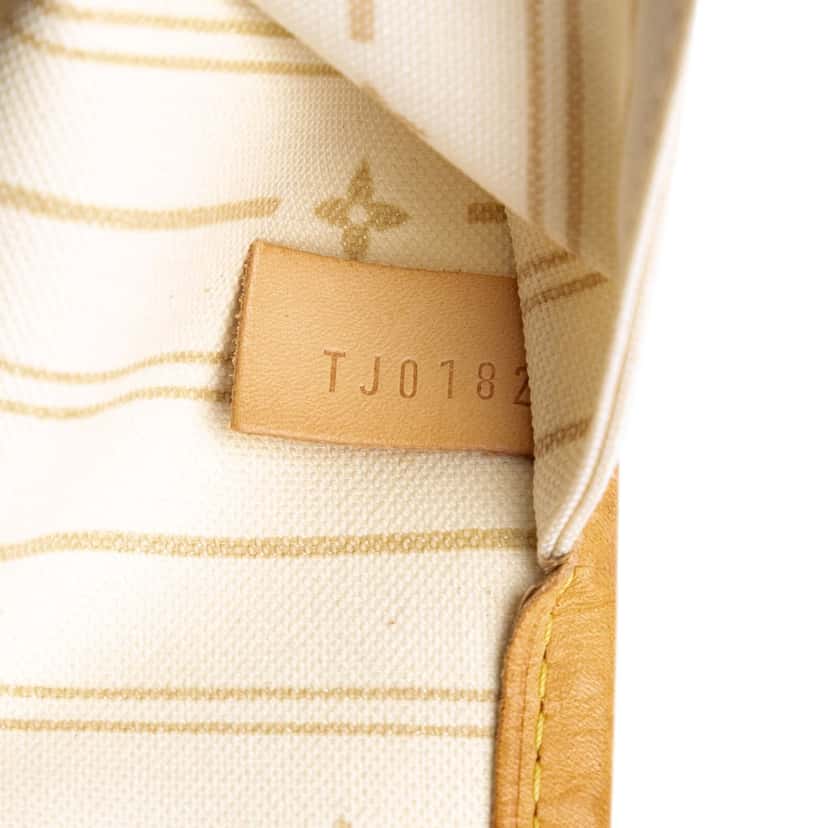 Louis Vuitton Damier Azur Neverfull GM White Very good condition - Box View