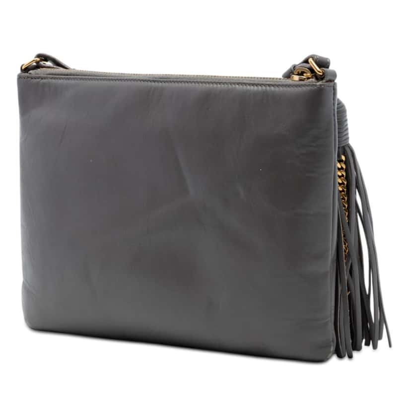 Saint Laurent Leather Teen Monogram Crossbody Other Leather Very good condition - Back View