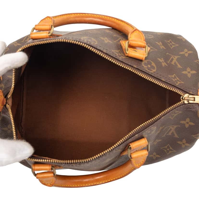 Louis Vuitton Monogram Speedy 30 Brown Good condition - Model View