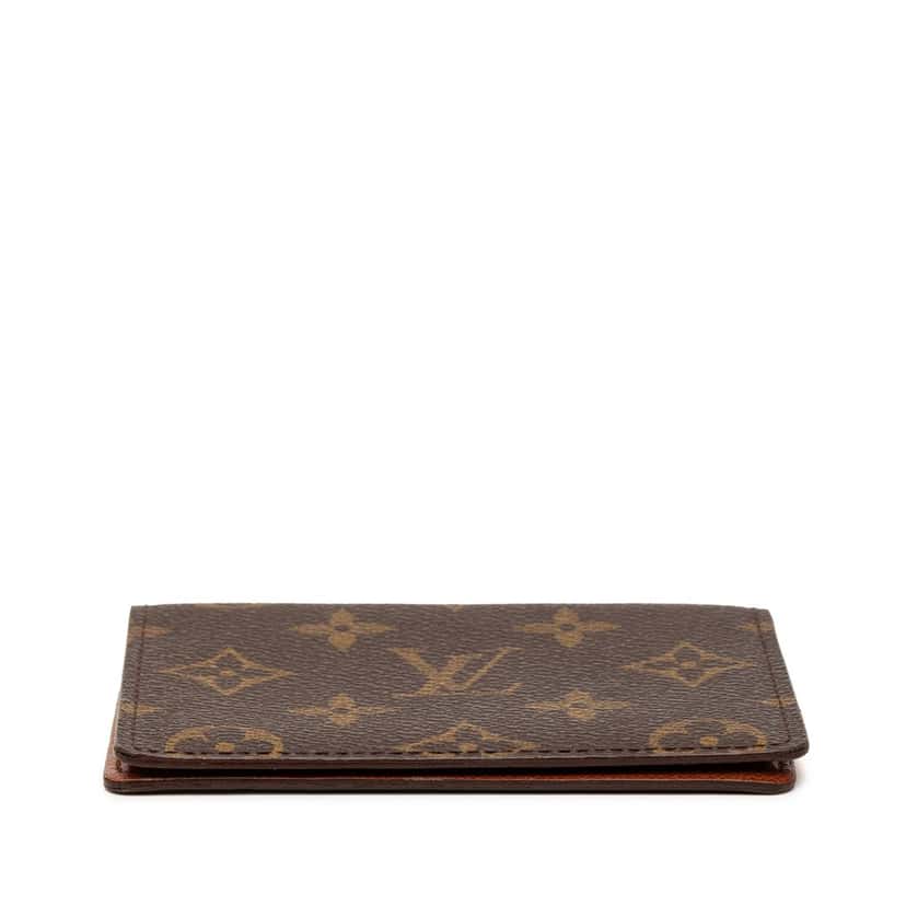 Louis Vuitton Monogram Business Card Holder Brown Very good condition - Inside View