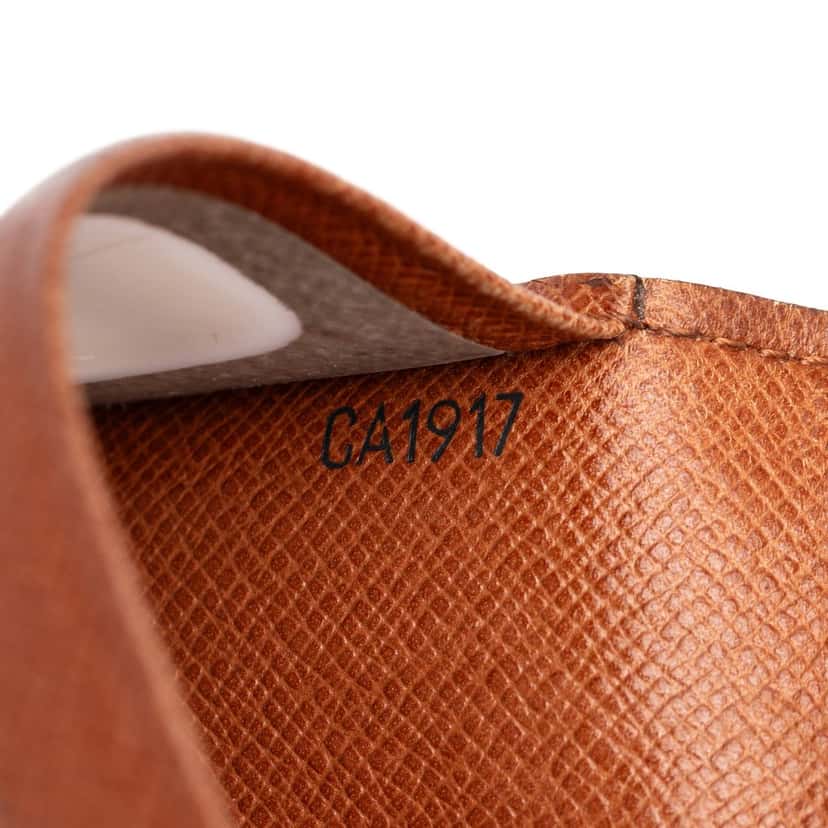 Louis Vuitton Monogram Business Card Holder Brown Very good condition - Box View
