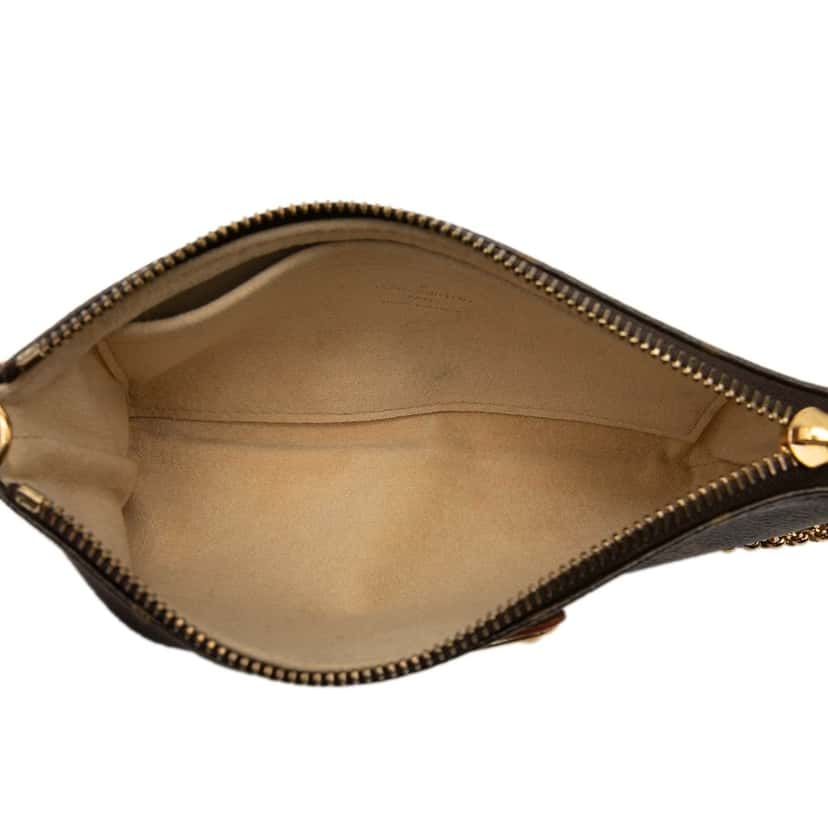 Louis Vuitton Monogram Pochette Milla MM Brown Very good condition - Model View