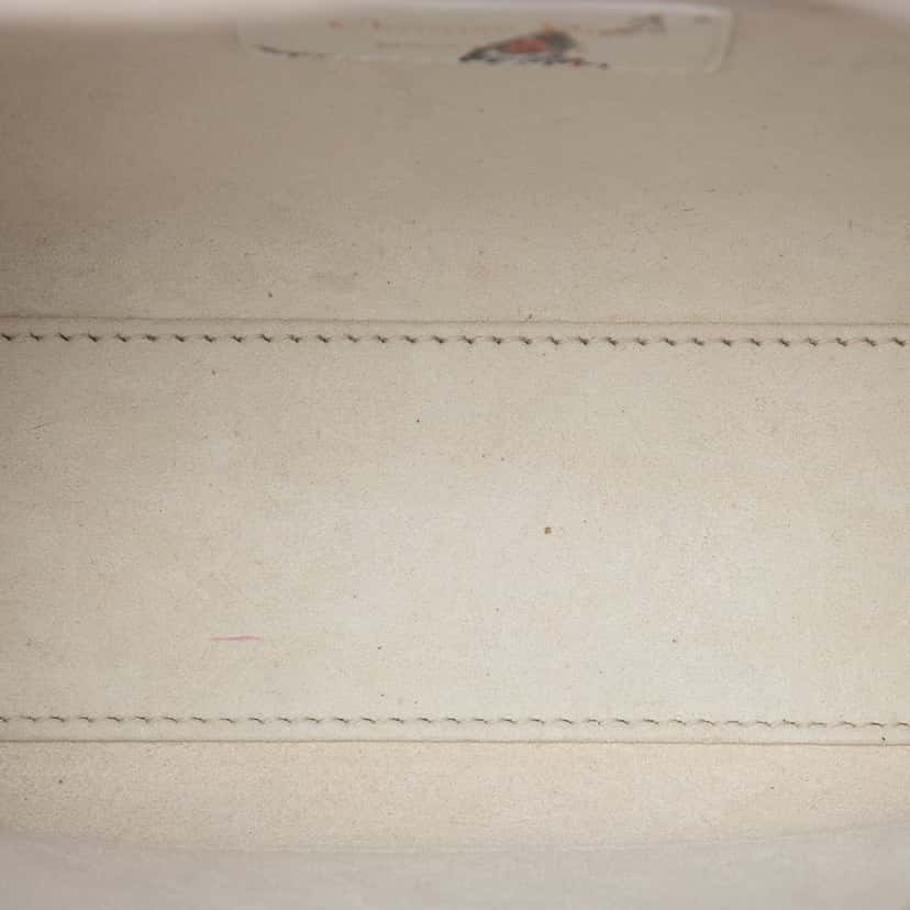 Dior Small Calfskin Florilegio My ABCDior Lady Dior White Leather Very good condition - Model View