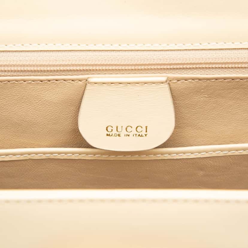 Gucci Calfskin Bamboo Night Brown Leather Very good condition - Box View