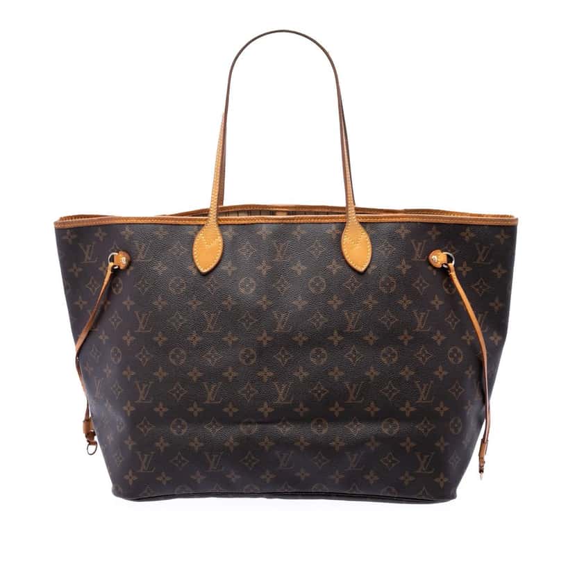 Louis Vuitton Monogram Neverfull GM Brown Very good condition - Front View