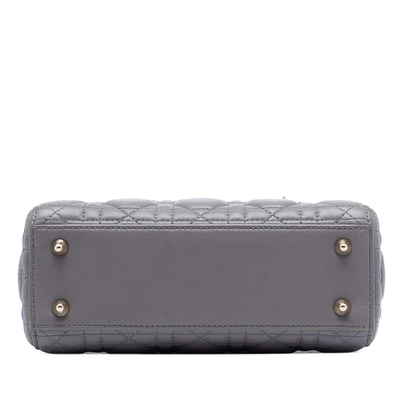 Dior Small Lambskin Cannage My ABCDior Lady Dior Other Leather Very good condition - Inside View