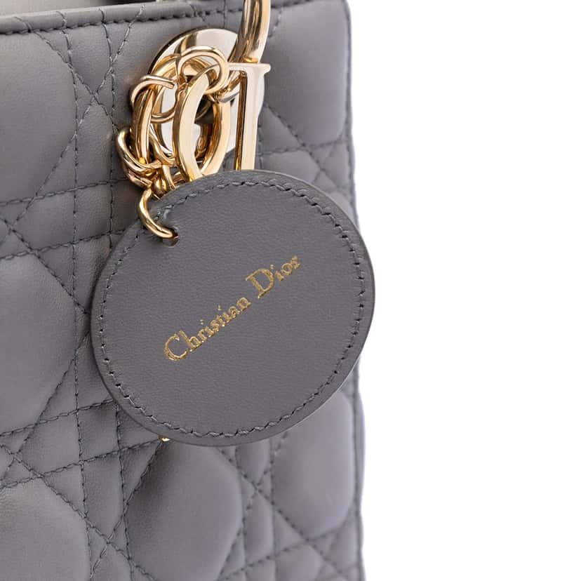 Dior Small Lambskin Cannage My ABCDior Lady Dior Other Leather Very good condition - Box View