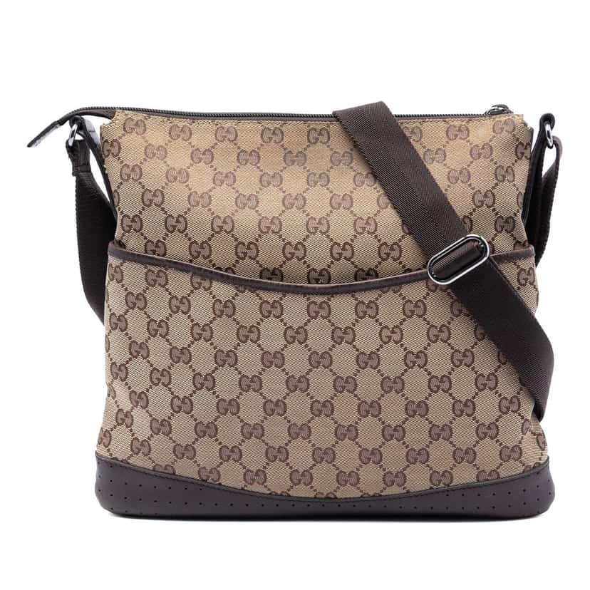 Gucci GG Canvas Crossbody Beige Good condition - Front View