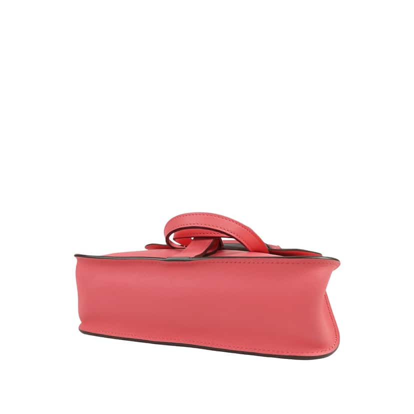 Hermès Mini Swift Halzan 22 Pink Leather Very good condition - Inside View