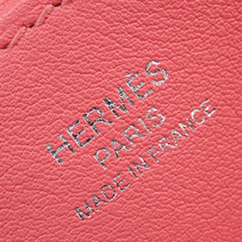Hermès Mini Swift Halzan 22 Pink Leather Very good condition - Box View
