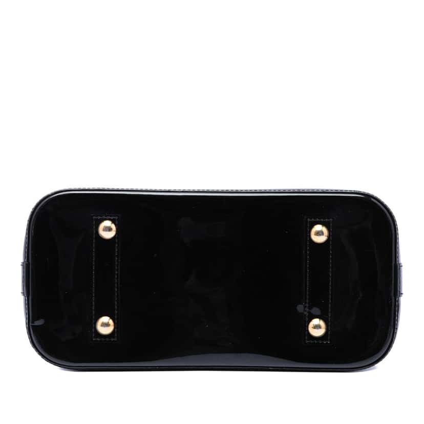 Louis Vuitton Monogram Vernis Alma PM Black Leather Very good condition - Inside View