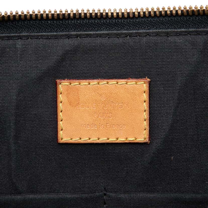 Louis Vuitton Monogram Vernis Alma PM Black Leather Very good condition - Box View