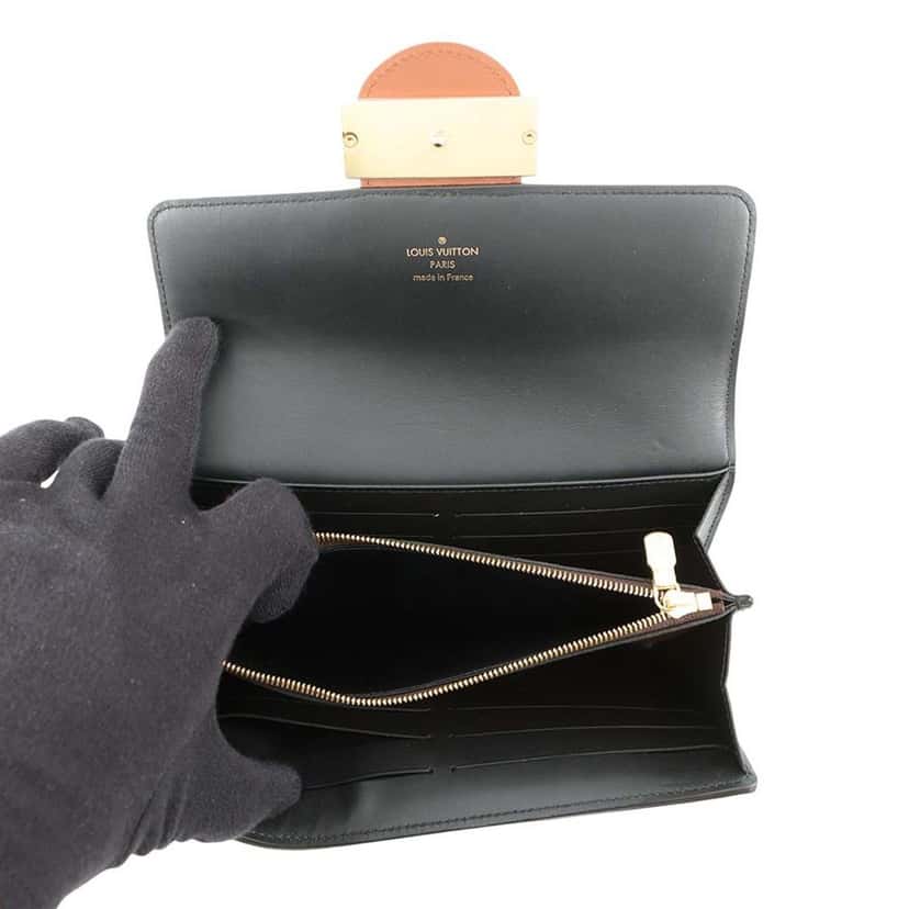 Louis Vuitton Monogram Reverse Sarah Dauphine Wallet Brown Very good condition - Inside View
