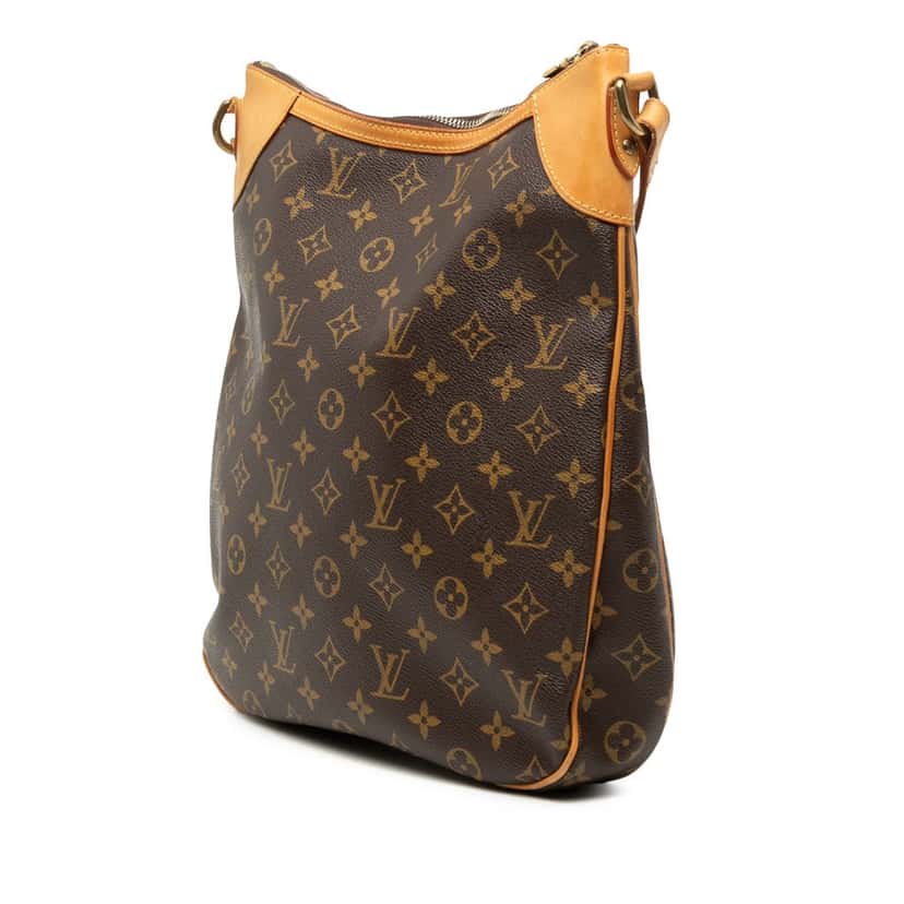 Louis Vuitton Monogram Odeon MM Brown Very good condition - Back View