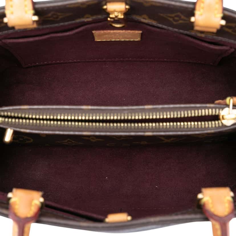 Louis Vuitton Monogram Montaigne BB Brown Very good condition - Model View