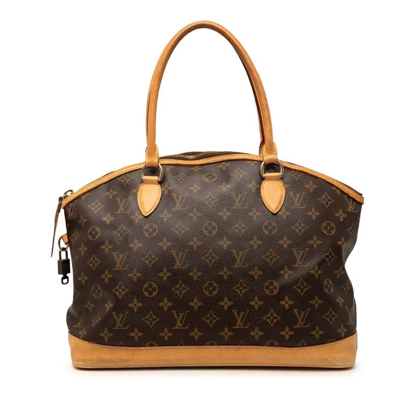 Louis Vuitton Monogram Lockit Horizontal Brown Good condition - Front View