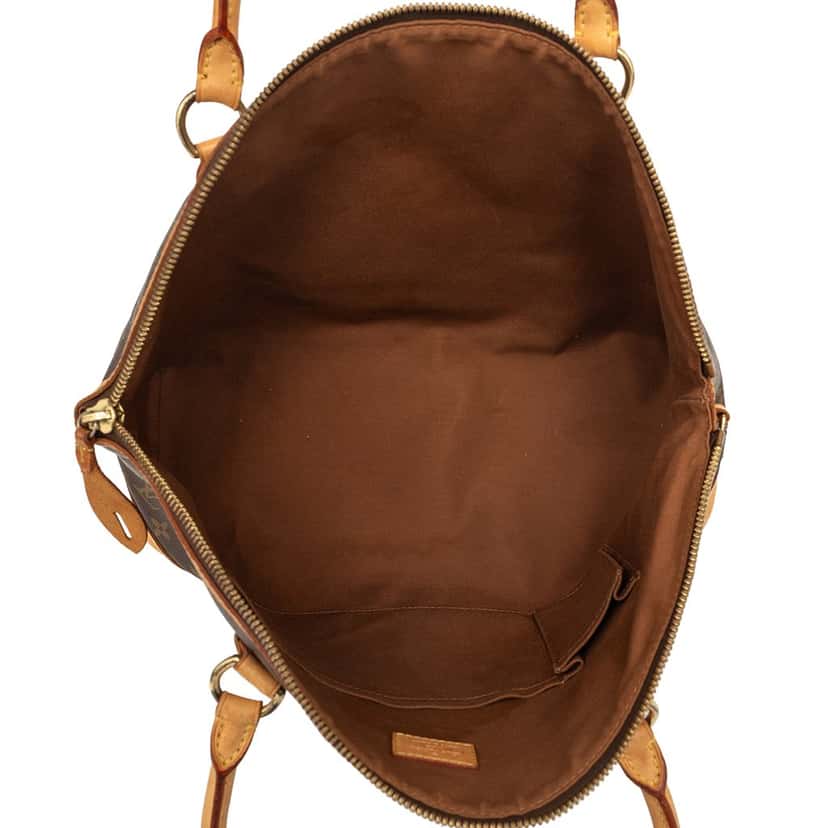 Louis Vuitton Monogram Lockit Horizontal Brown Good condition - Model View