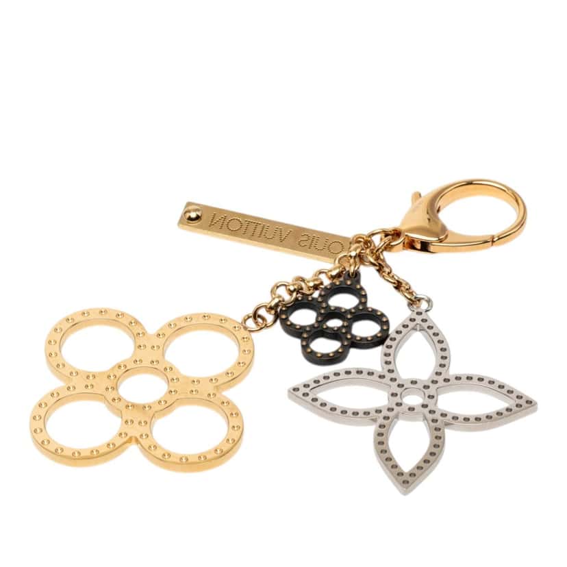 Louis Vuitton Gold Plated Bijoux Sac Tapage Bag Charm Gold Metal Very good condition - Back View
