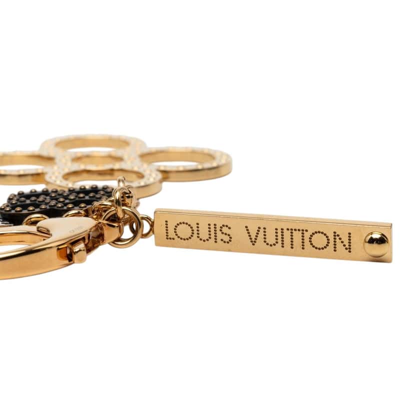 Louis Vuitton Gold Plated Bijoux Sac Tapage Bag Charm Gold Metal Very good condition - Inside View