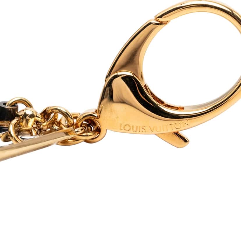 Louis Vuitton Gold Plated Bijoux Sac Tapage Bag Charm Gold Metal Very good condition - Box View