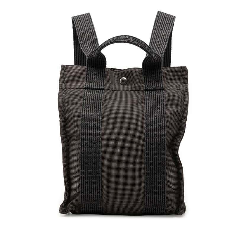 Hermès Canvas Herline Backpack PM Other Very good condition - Front View