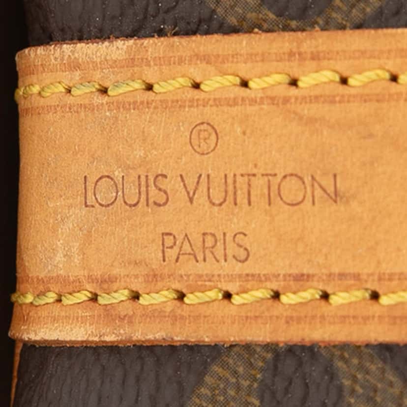 Louis Vuitton Monogram Petit Noe Brown Good condition - Box View