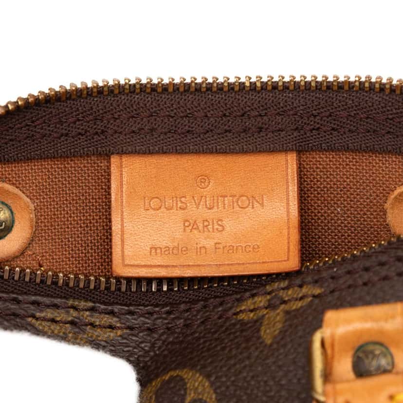 Louis Vuitton Monogram Nano Speedy Bandouliere Brown Very good condition - Box View