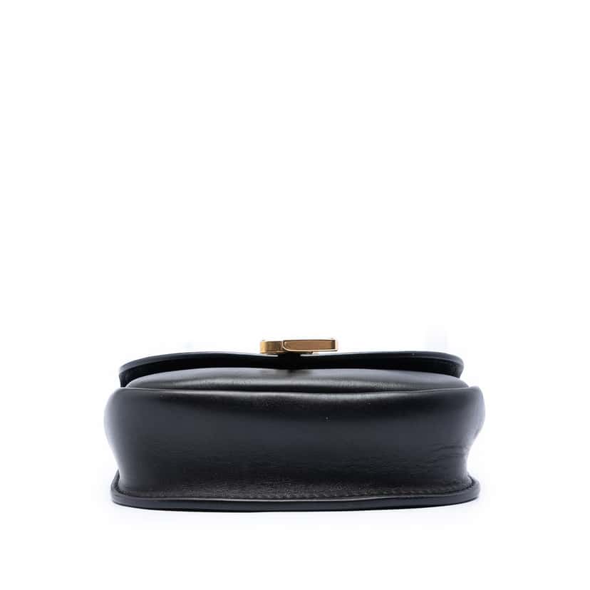 Saint Laurent Small Leather Monogram Kaia Crossbody Black Leather Very good condition - Inside View