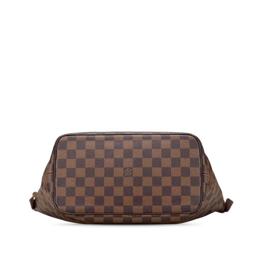 Louis Vuitton Damier Ebene Saleya PM Brown Canvas Very good condition - Inside View