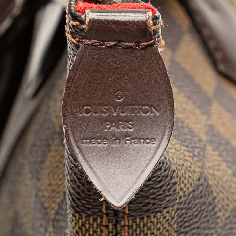 Louis Vuitton Damier Ebene Saleya PM Brown Canvas Very good condition - Box View