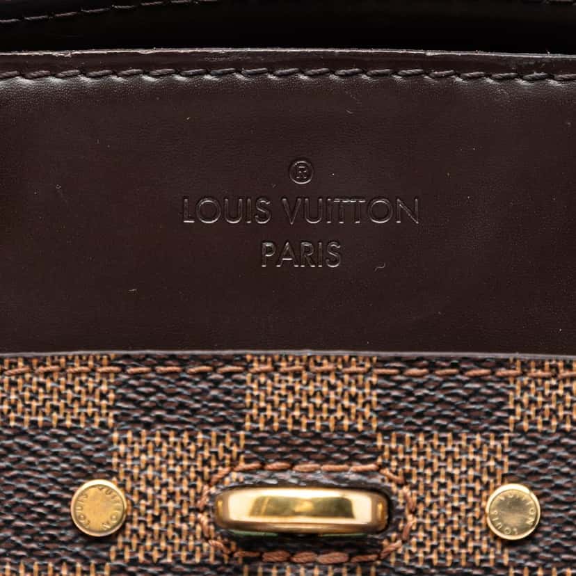 Louis Vuitton Damier Ebene Rivoli MM Brown Very good condition - Box View