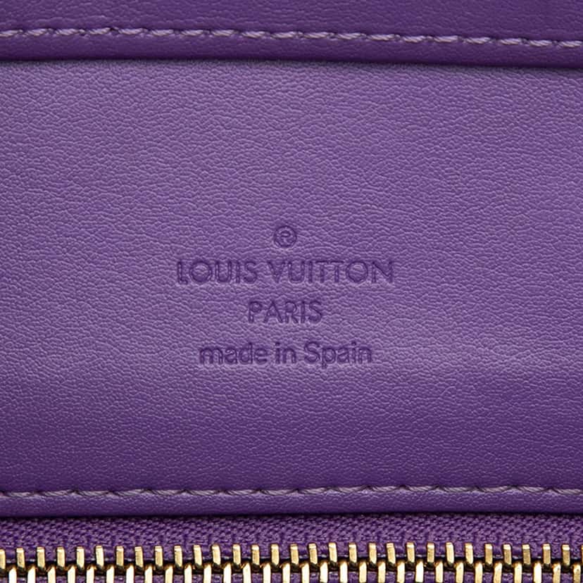 Louis Vuitton Monogram Vernis Houston Brown Leather Good condition - Box View