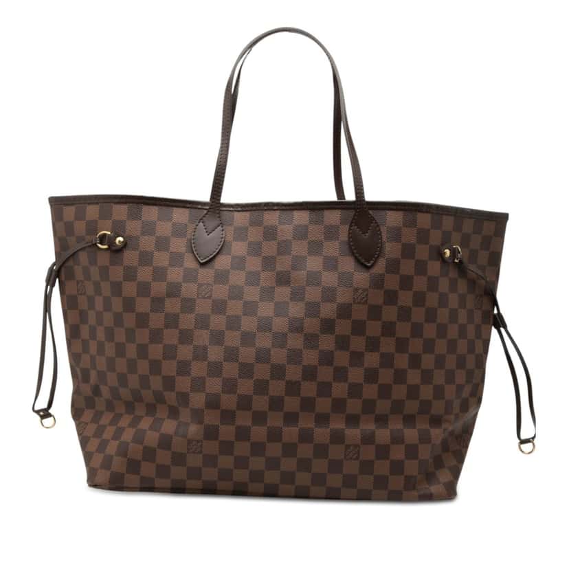 Louis Vuitton Damier Ebene Neverfull GM Brown Very good condition - Front View