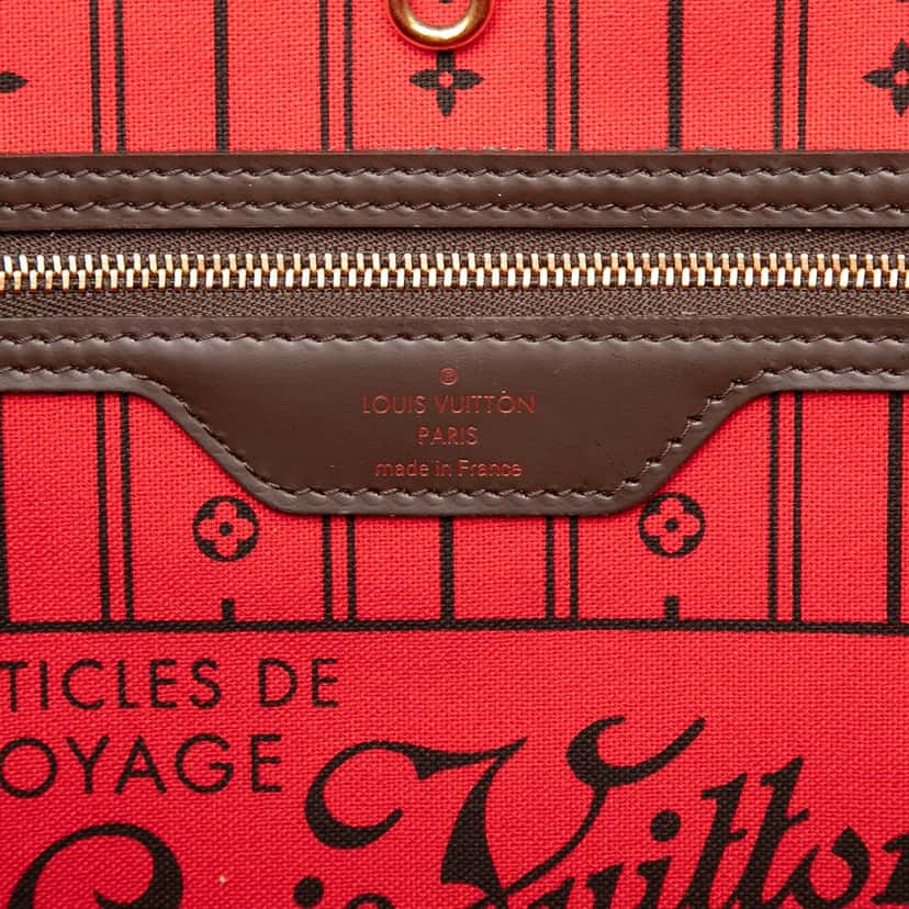 Louis Vuitton Damier Ebene Neverfull GM Brown Very good condition - Box View