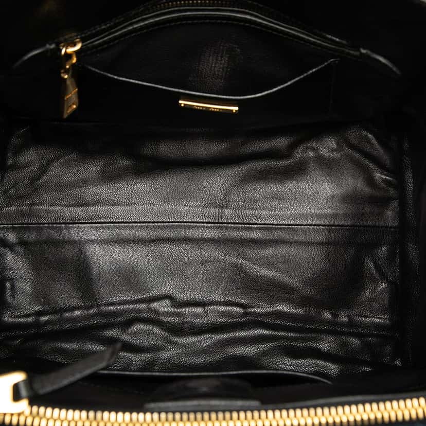 Miu Miu Matelasse Denim Biker Tote Blue Very good condition - Model View