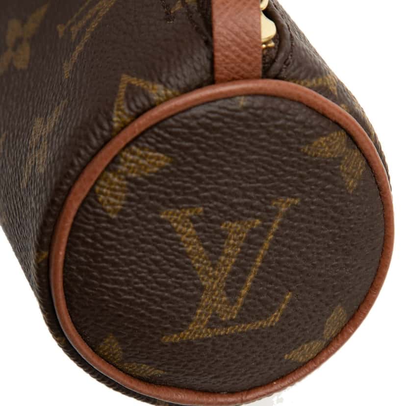Louis Vuitton Monogram Papillon Pochette Brown Very good condition - Box View