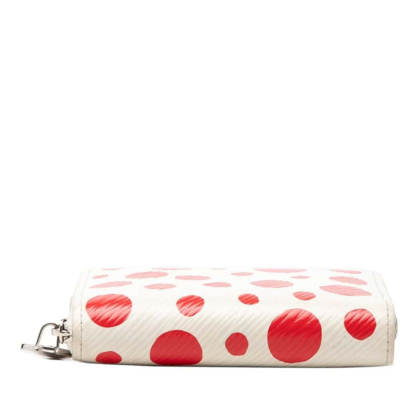 Louis Vuitton Yayoi Kusama Epi Zippy Coin Purse White Leather Very good condition - Inside View