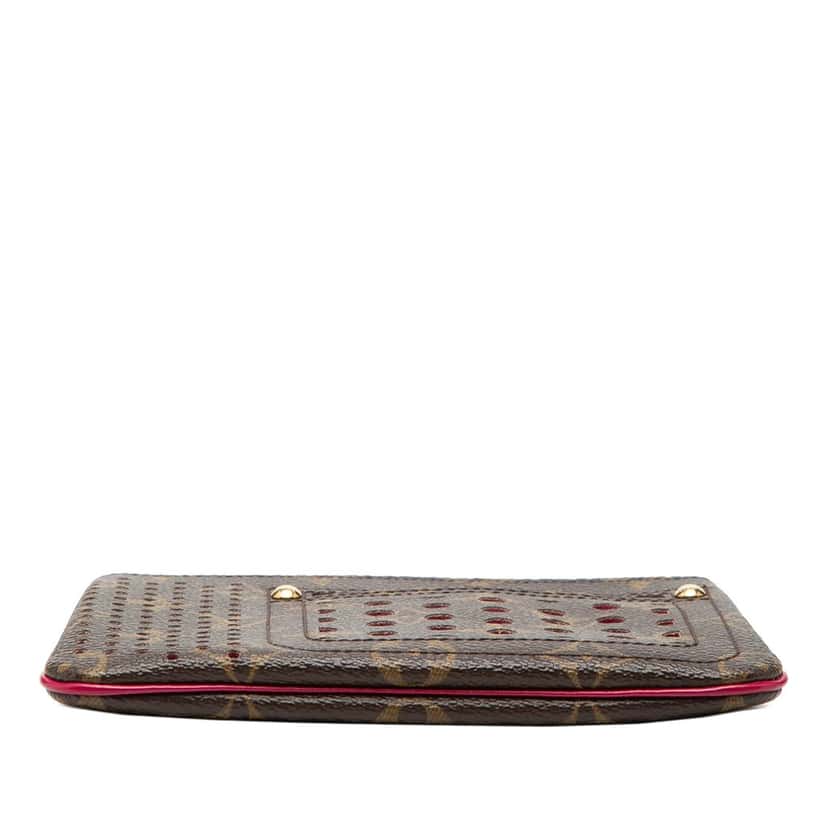 Louis Vuitton Monogram Perforated Pochette Plat Brown Very good condition - Inside View